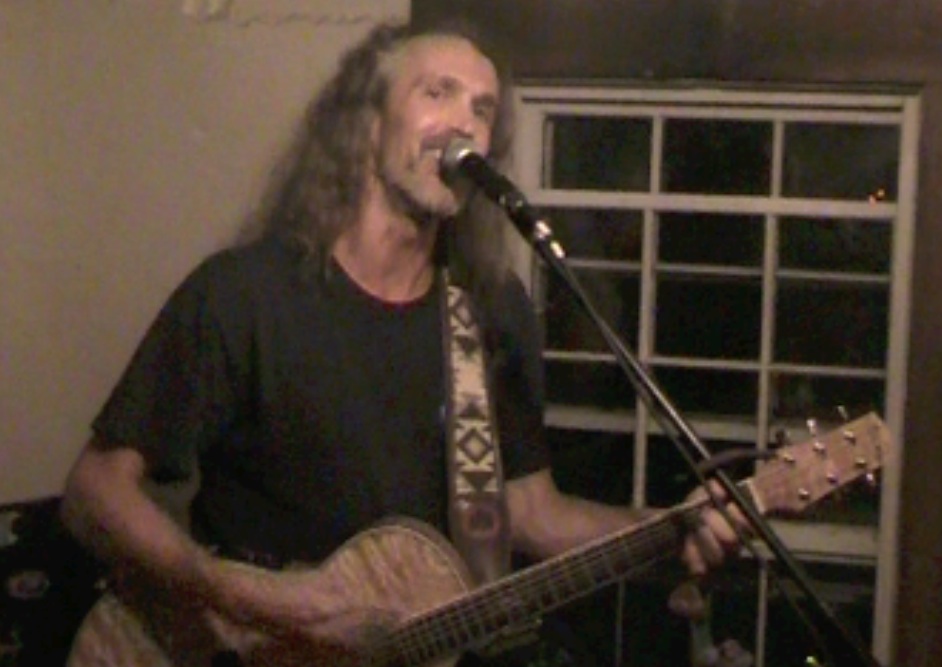 Andy playing live at the Skunk